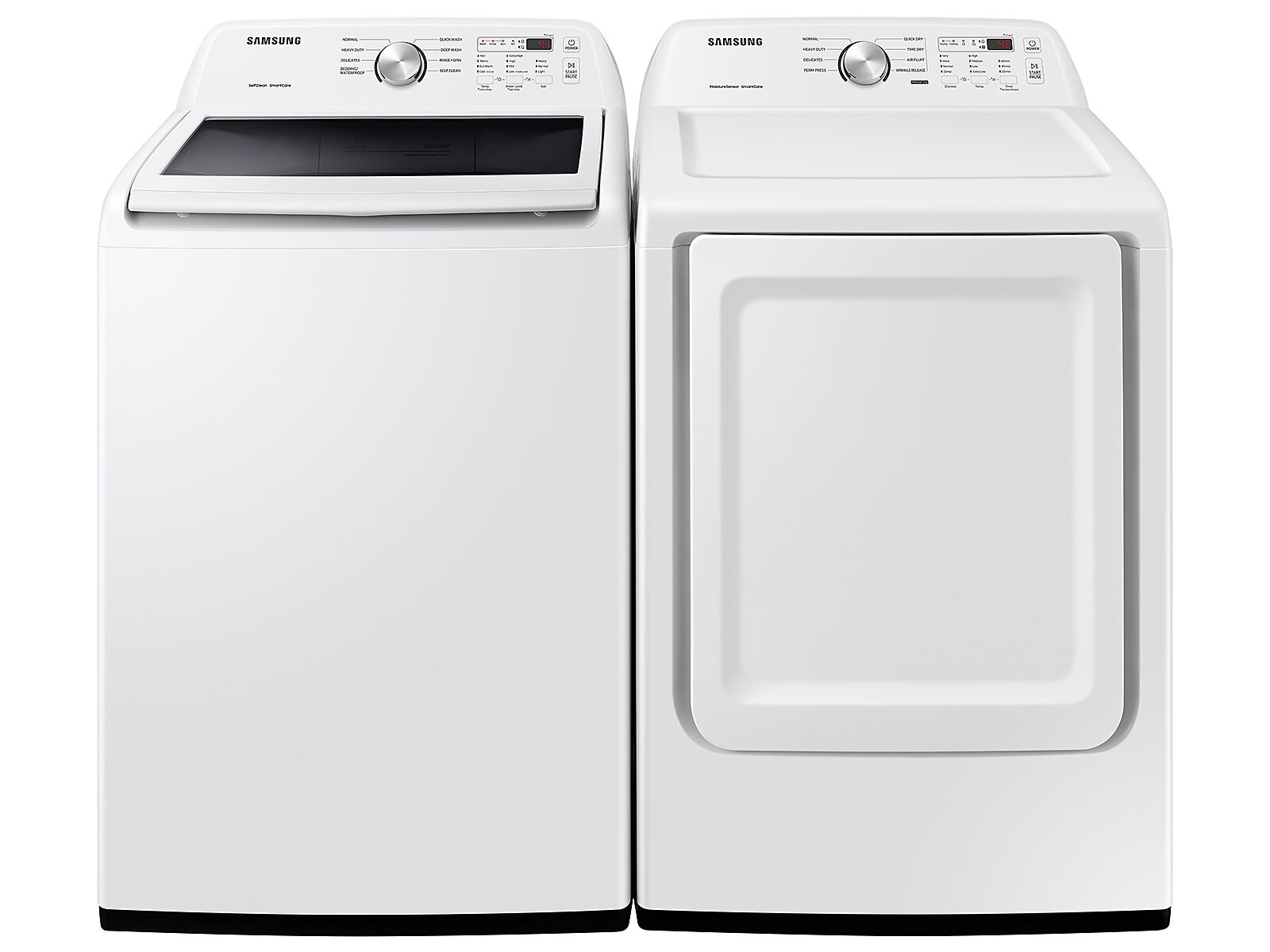 4.5 cu. ft. Top Load Washer with Vibration Reduction Technology+ in White(WA45T3200AW/A4)