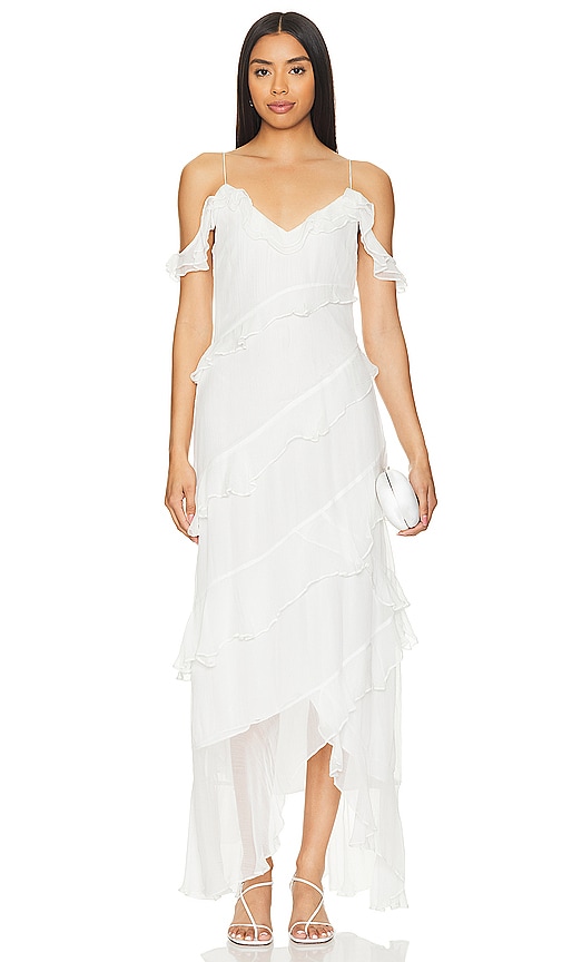 House of Harlow 1960 x REVOLVE Maxime Maxi Dress in Green.  XS. Also in