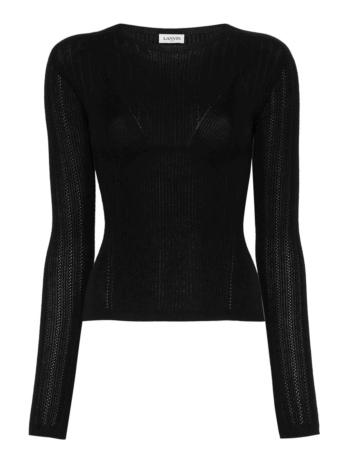 Ribbed Crewneck Sweater