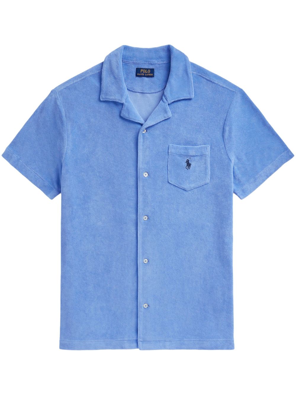 Polo Pony terry-cloth shirt - Blue
