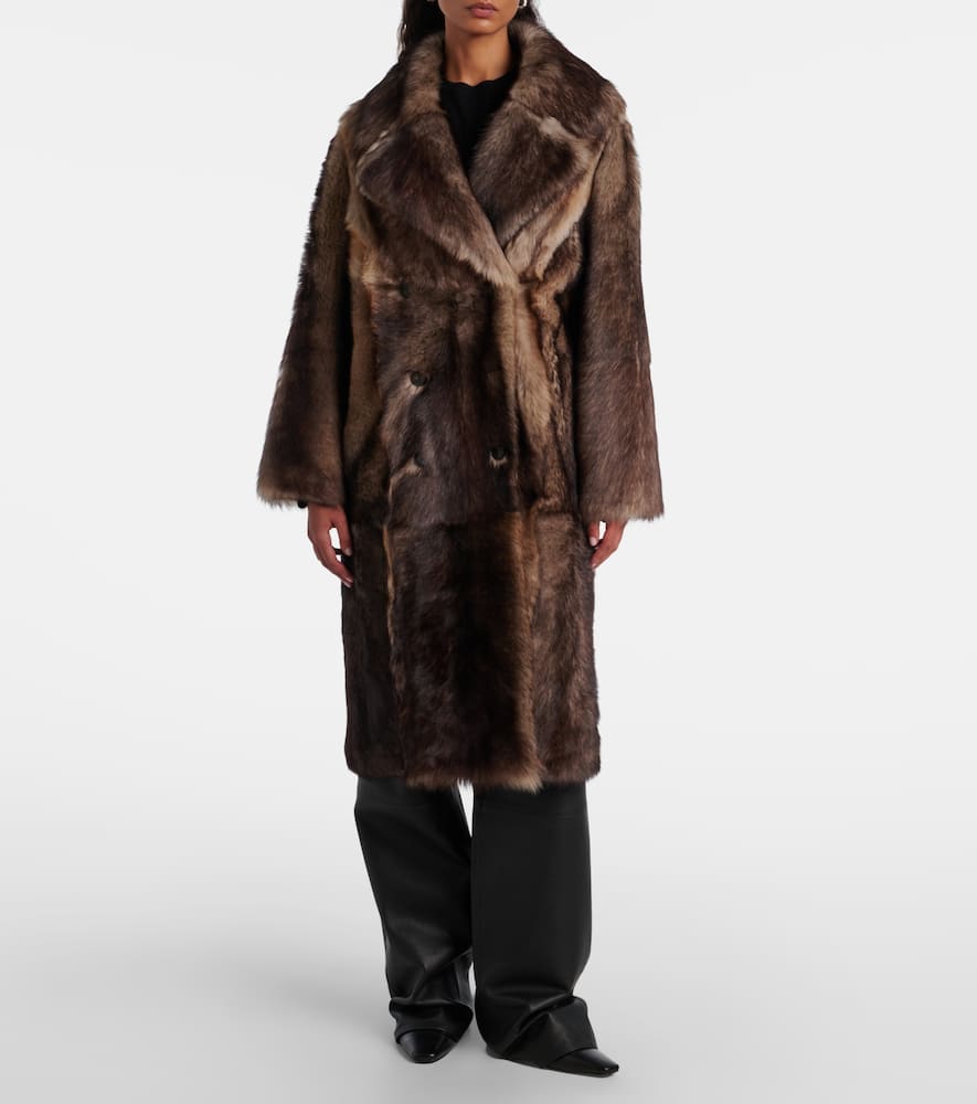 Shearling coat