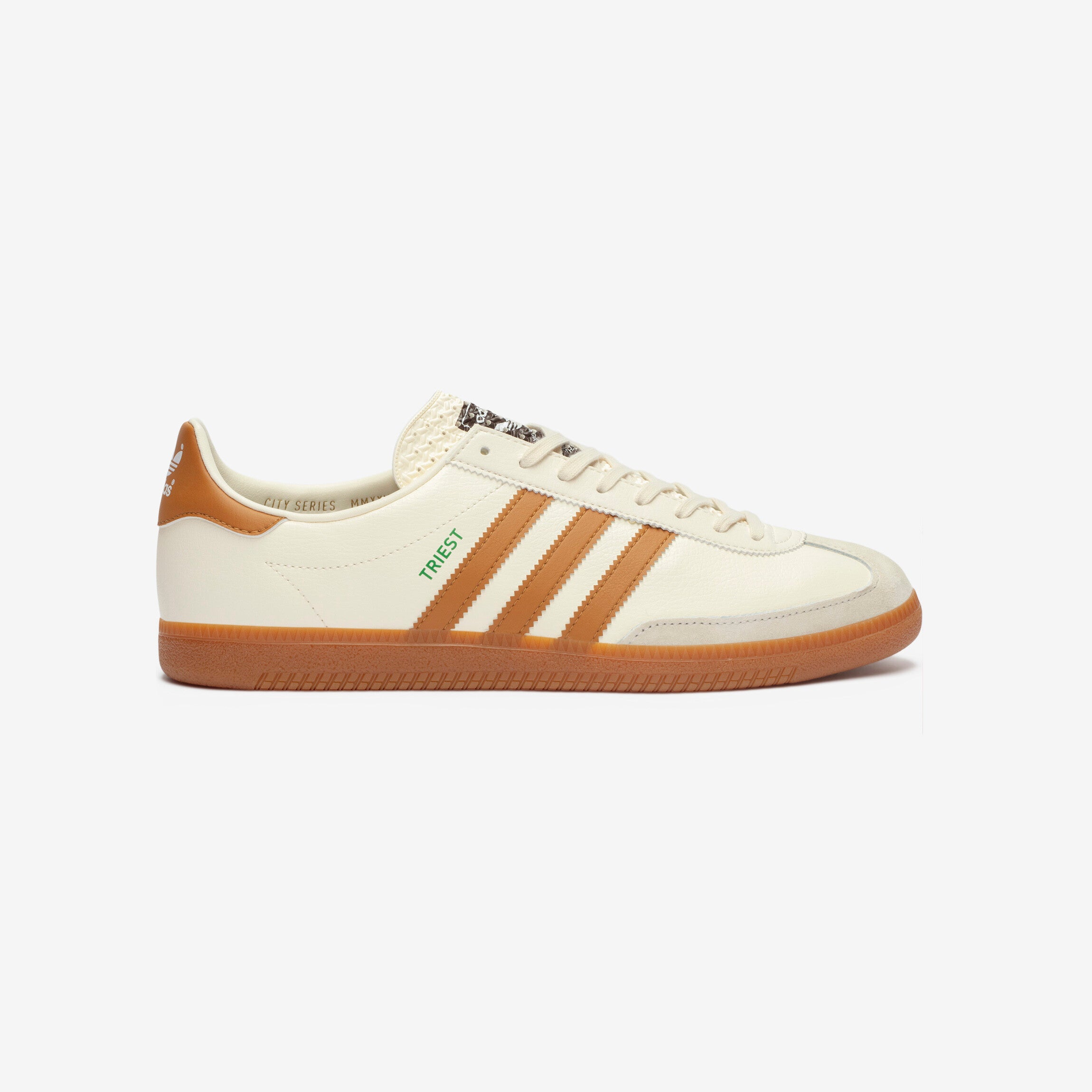 Adidas Triest - cream white/ftwr white/green - unisex