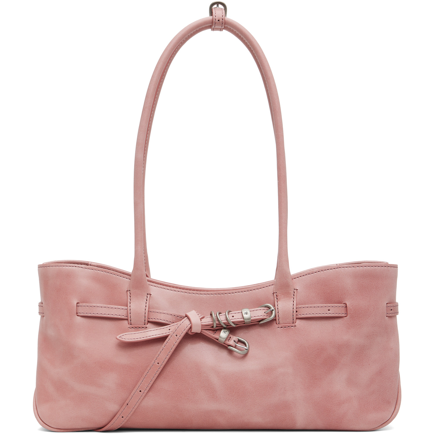 Pink Leather 'Grandma' Used Shoulder Bag