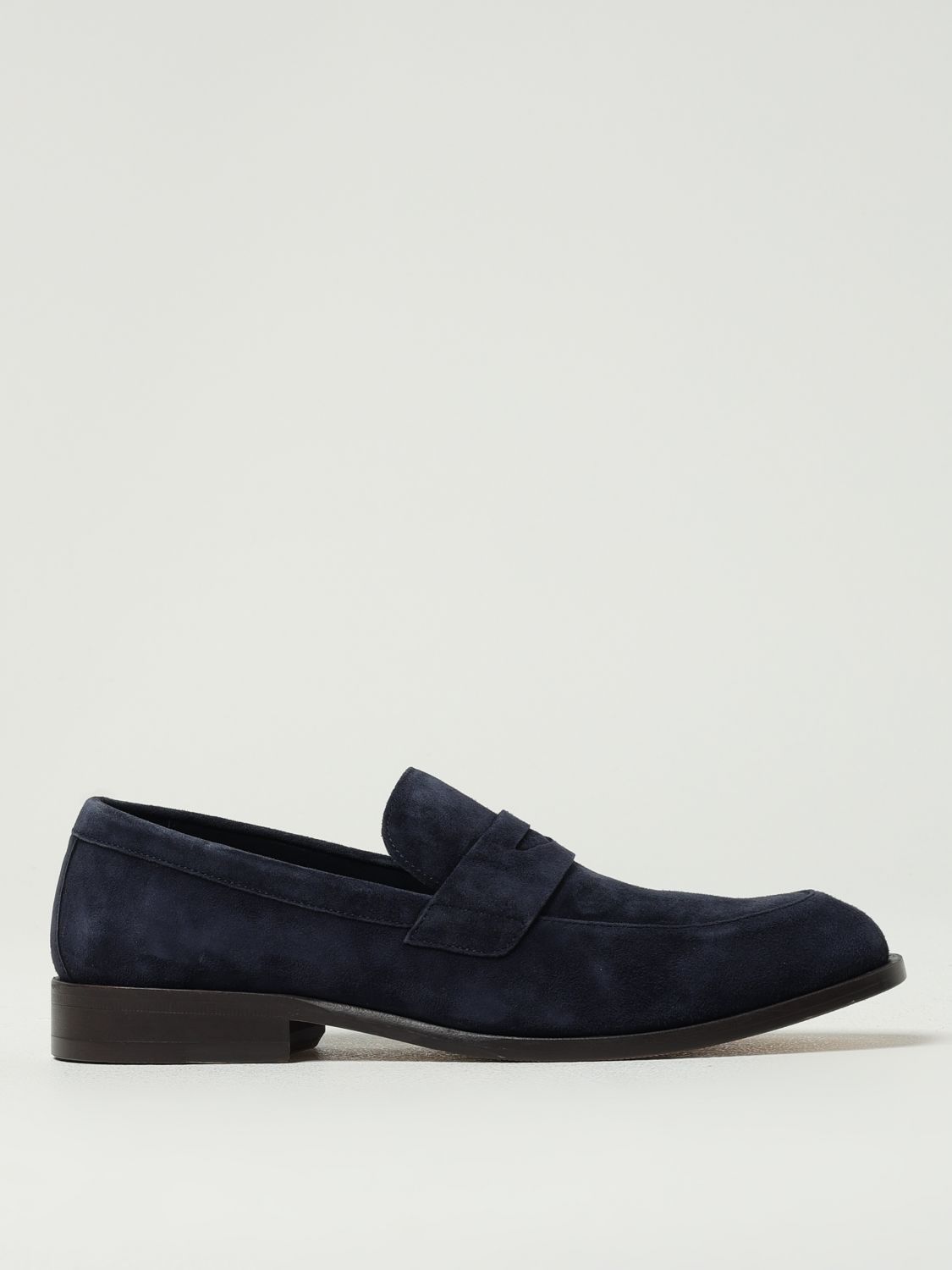 BOSS suede loafers - Brown