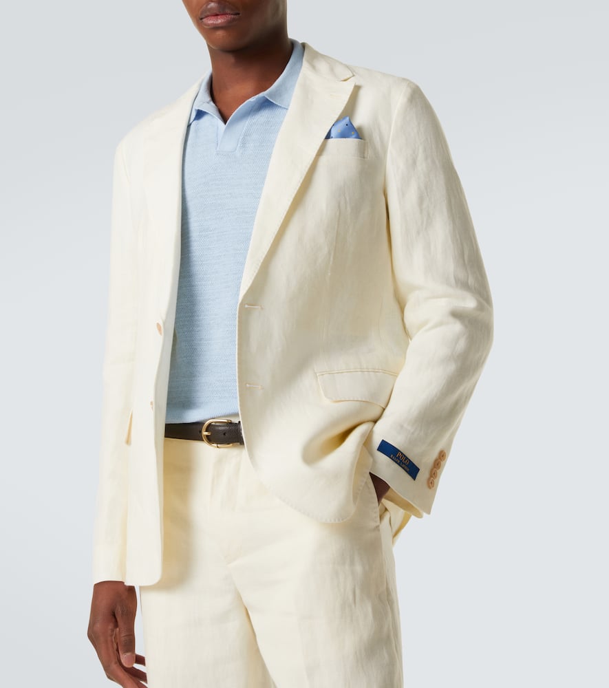 Linen suit jacket