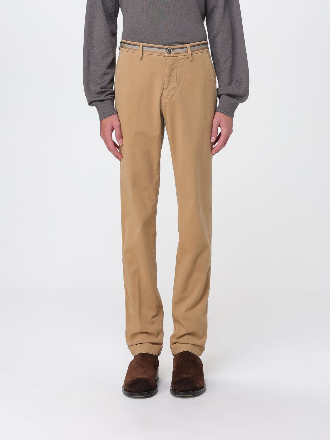 Pants Men color Camel