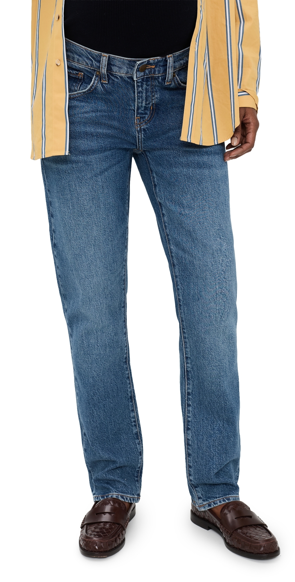 The Boyfriend Maternity Jeans True Indigo