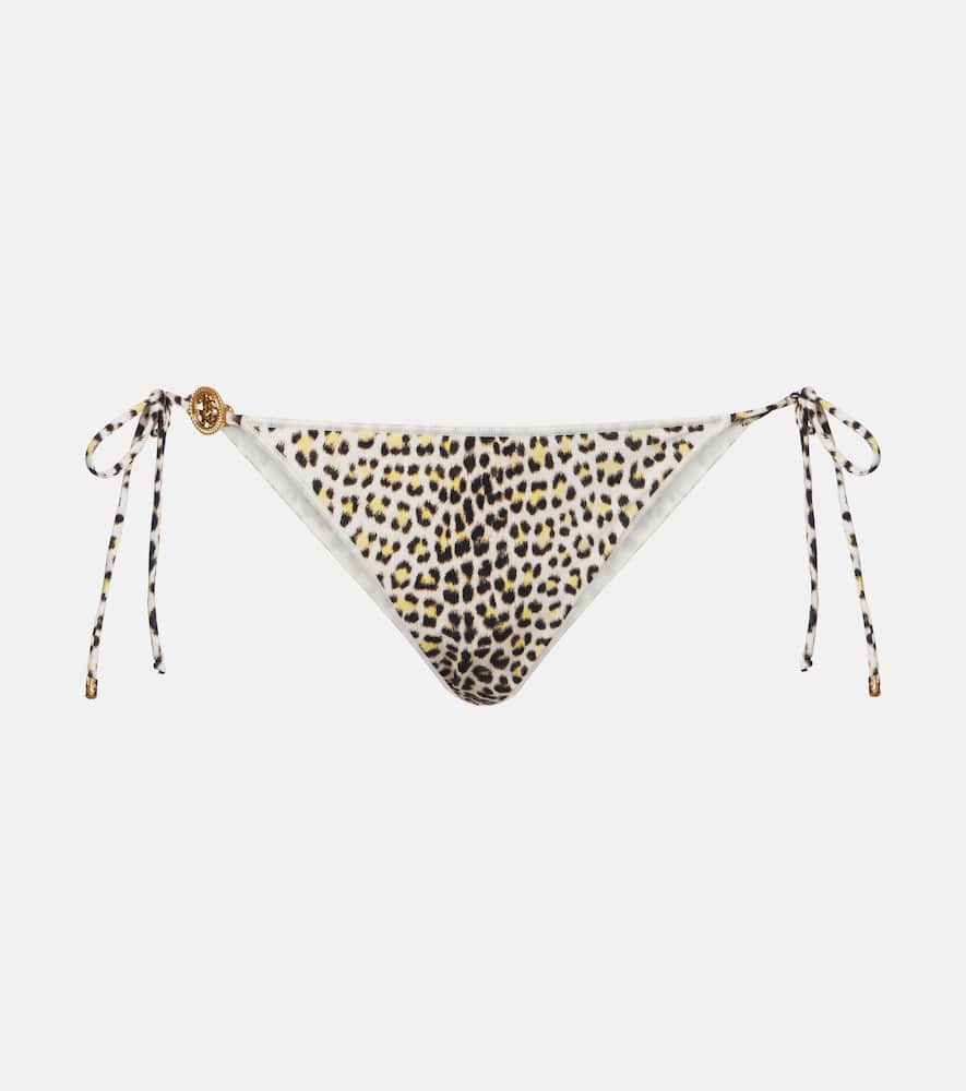 Printed bikini bottoms