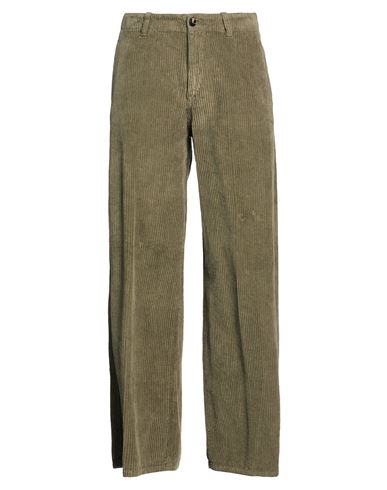 Woman Pants Sage green Size 26 Cotton