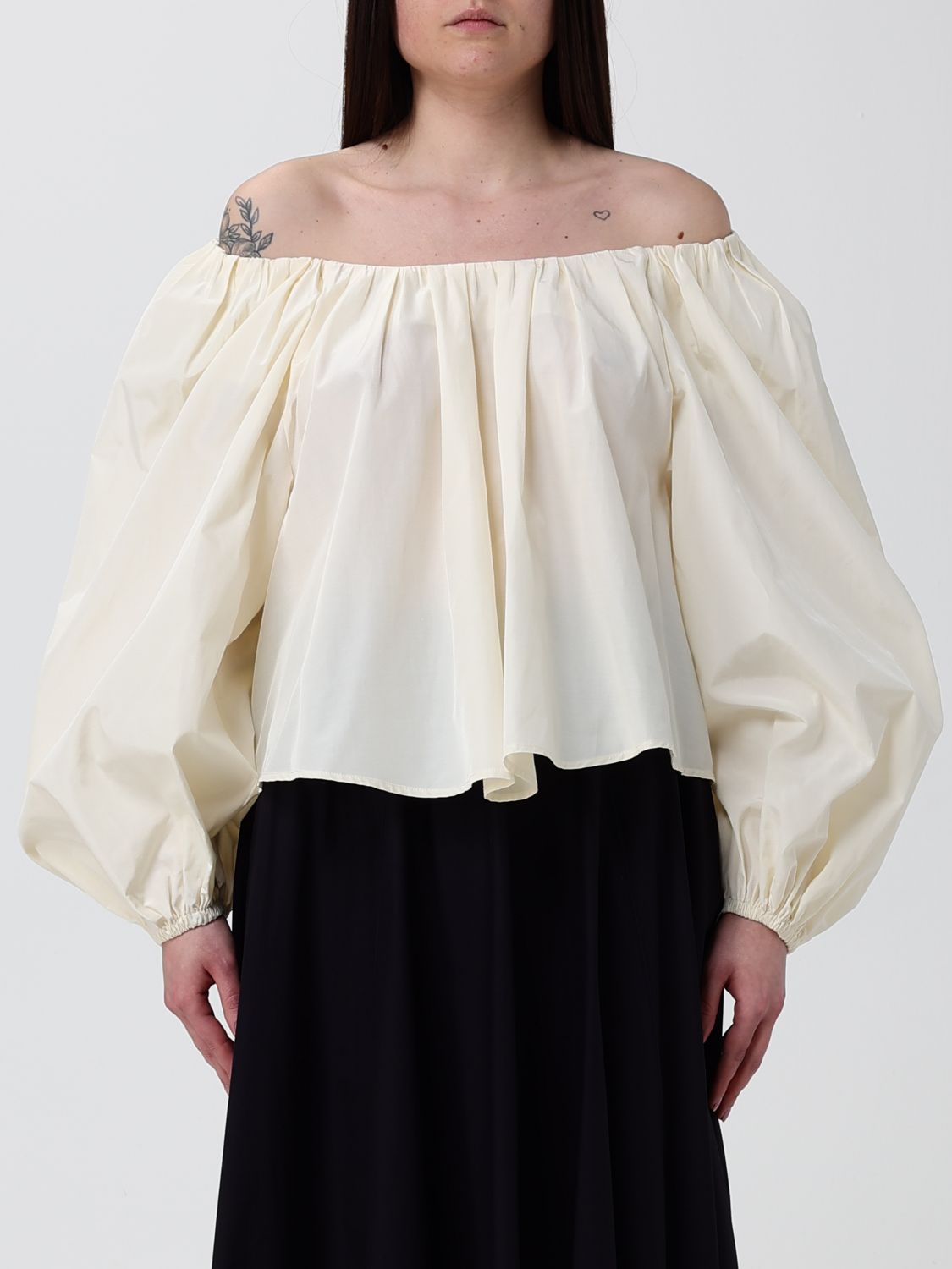Shirt Woman color Ivory