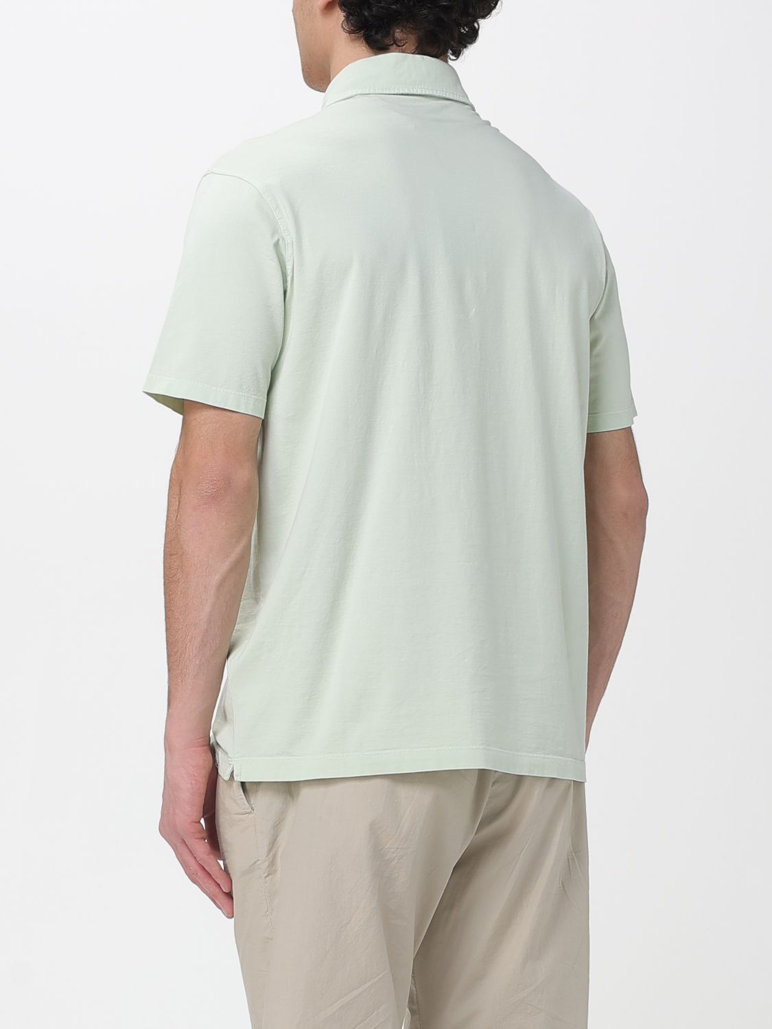 Polo Shirt Men color Green