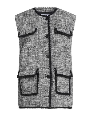 Woman Vest Black Size 0 Cotton
