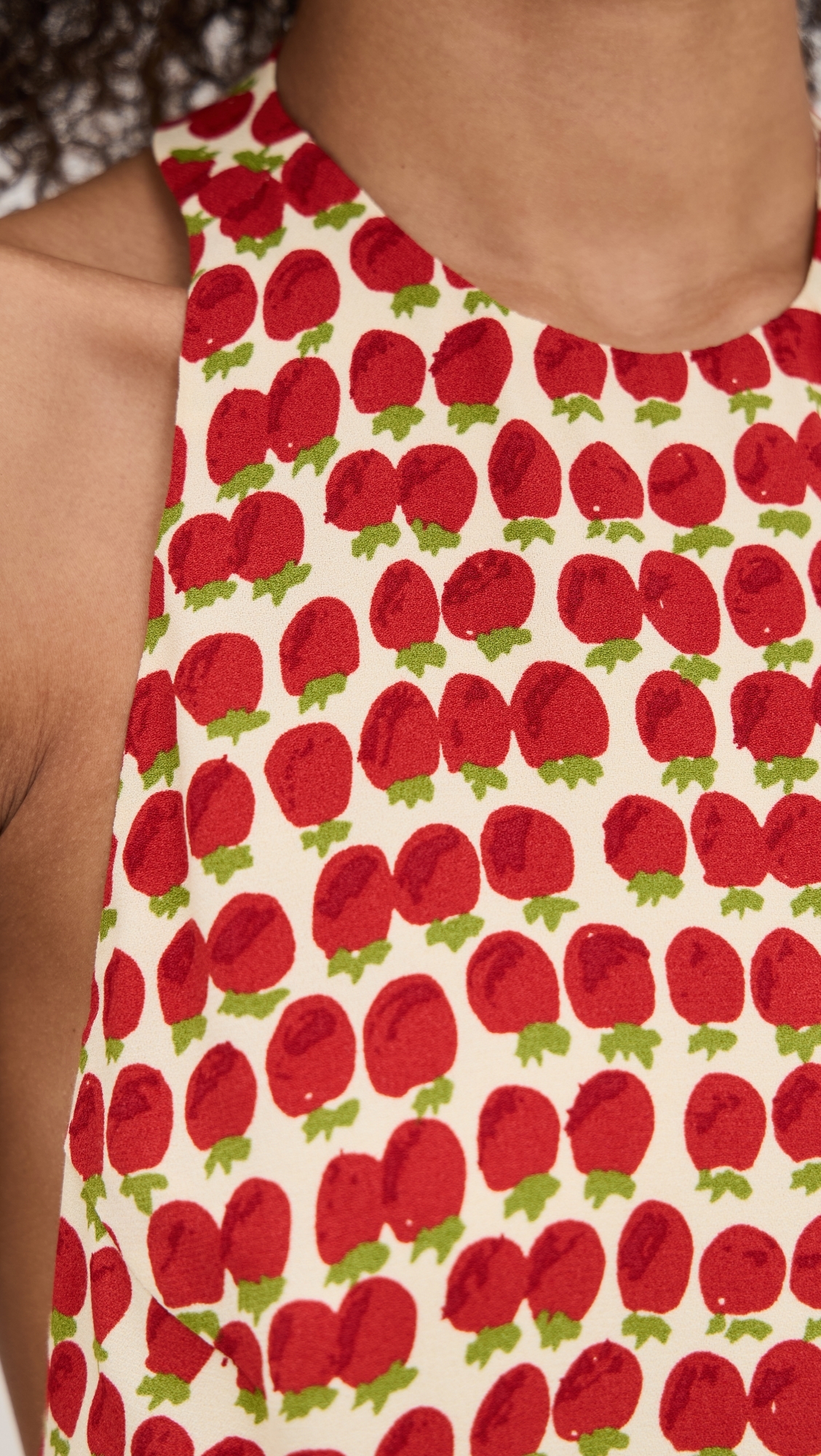 Reformation Avielle Dress Fresh Tomato