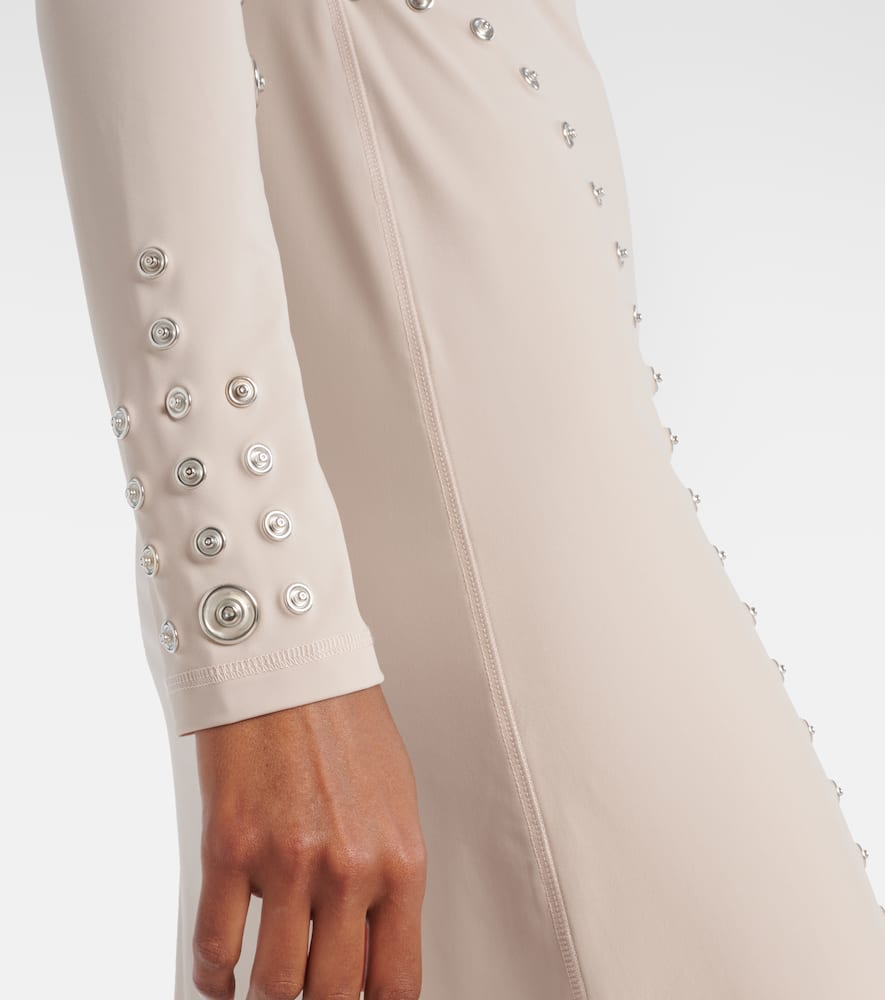 Embellished midi dress