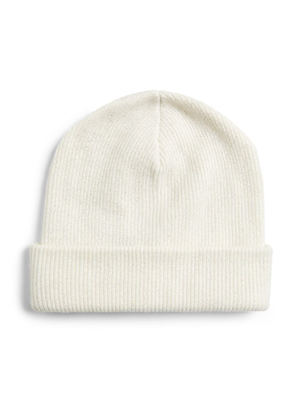 Cashmere ribbed-knit beanie - White