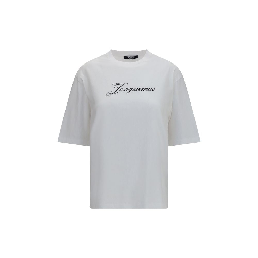 Logo-Embroidered Cotton T-Shirt — White