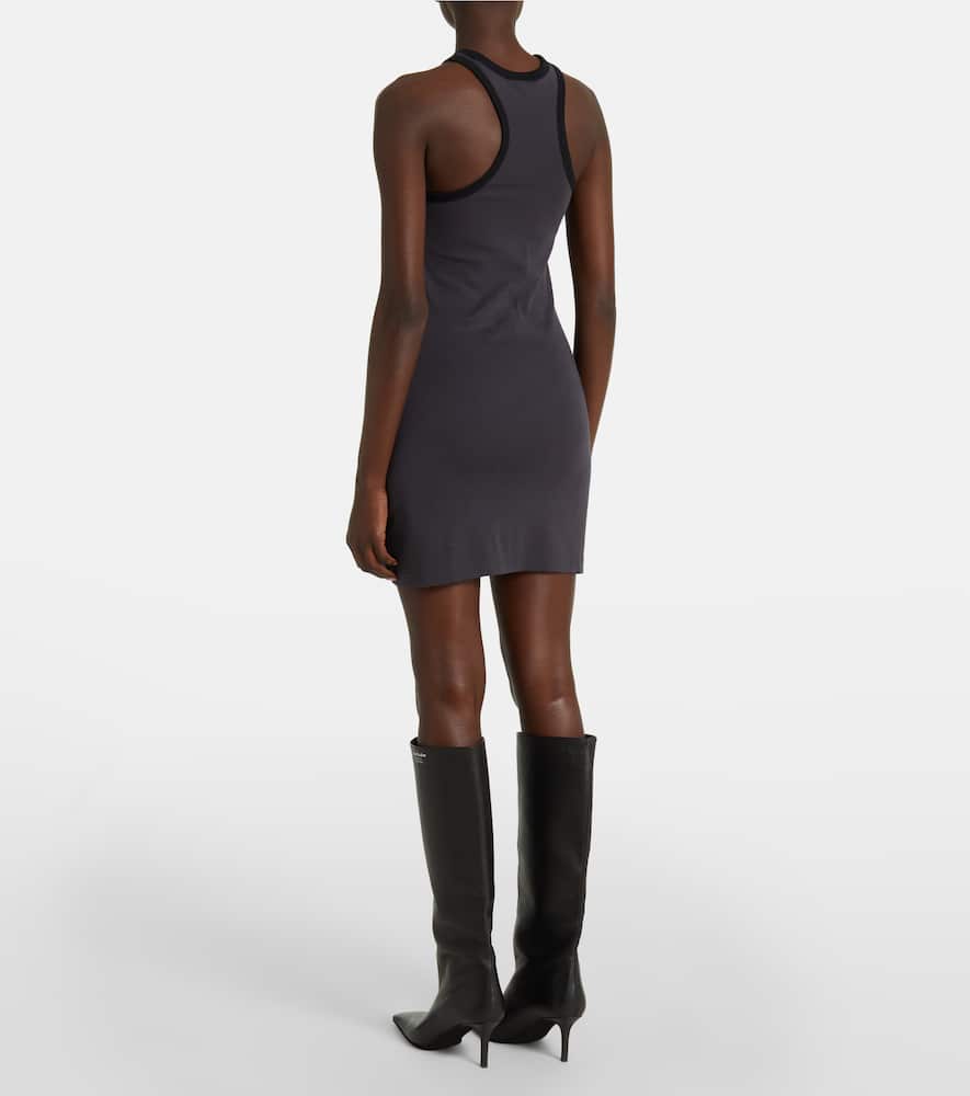 Courrèges Scuba cotton jersey minidress