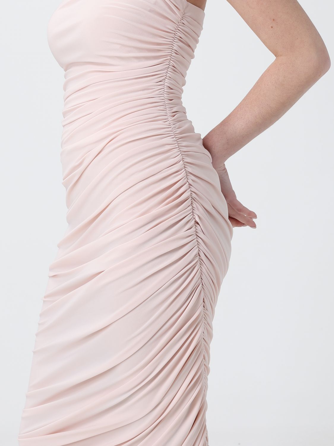 Norma Kamali Diana midi dress - Neutrals