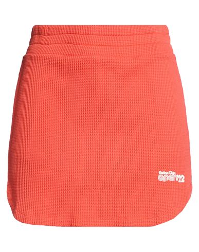 Open '22 Woman Mini skirt Tomato red Size M/L Cotton