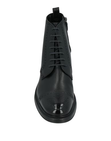 Man Ankle boots Black Size 10 Calfskin