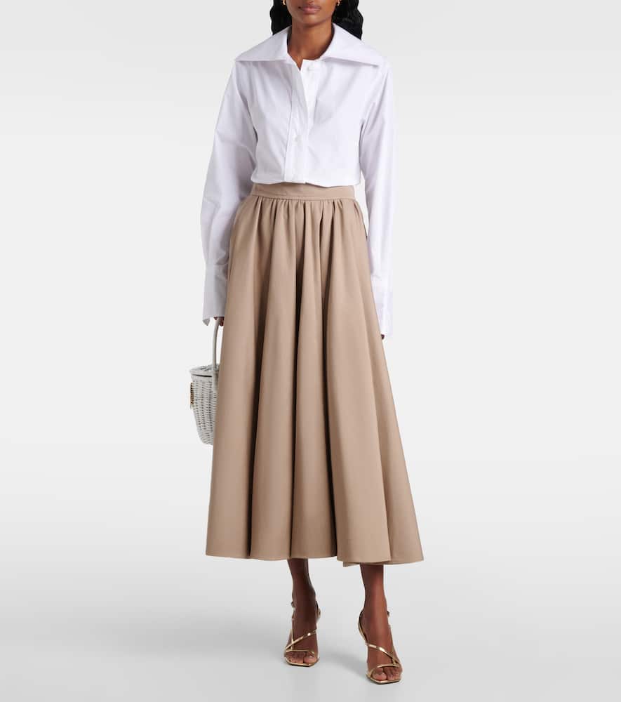 Violin cotton poplin shirt