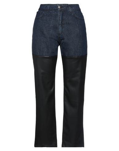 Woman Jeans Blue Size 26 Cotton, Polyurethane, Polyester