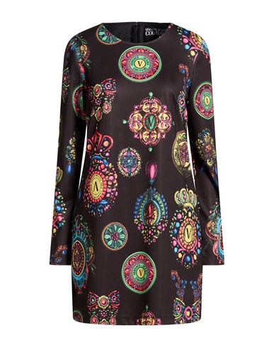 Woman Mini dress Black Size 6 Polyester, Elastane