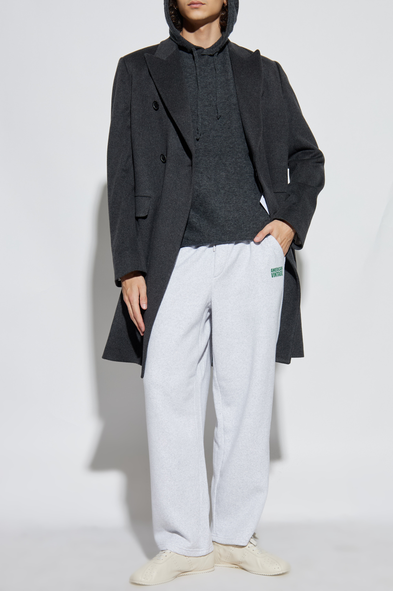Wool Sweater, Men's, Grey