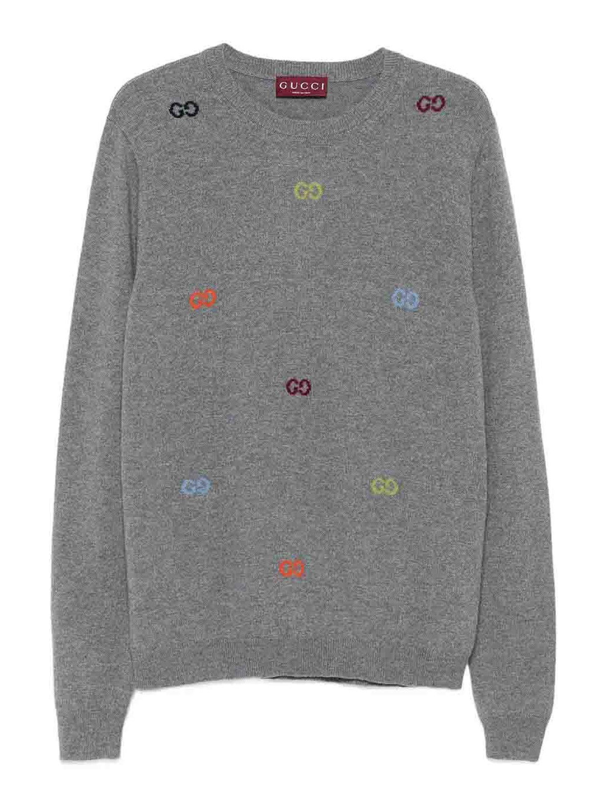 Embroidered Logo Sweater