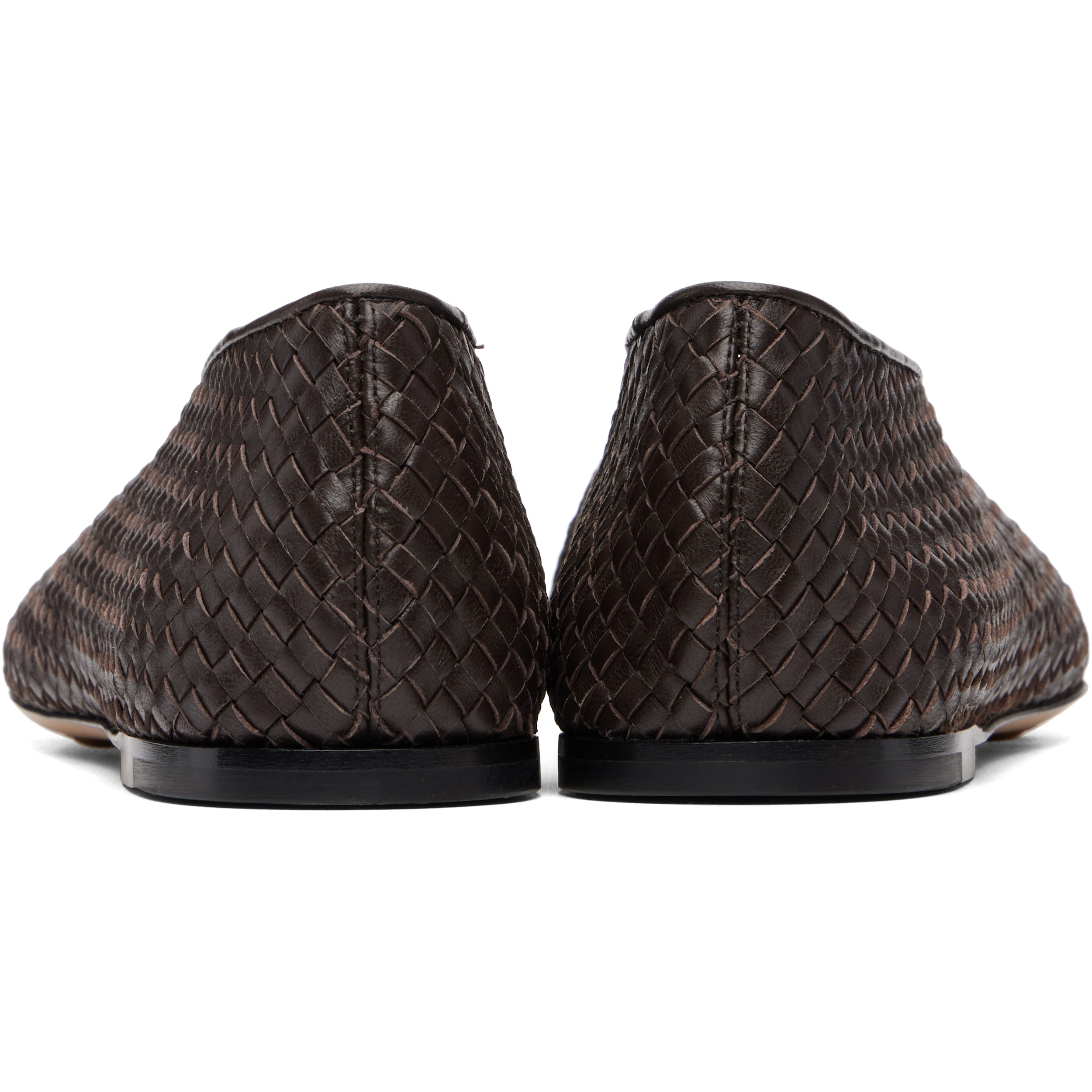 Brown Rosa Ballerina Flats