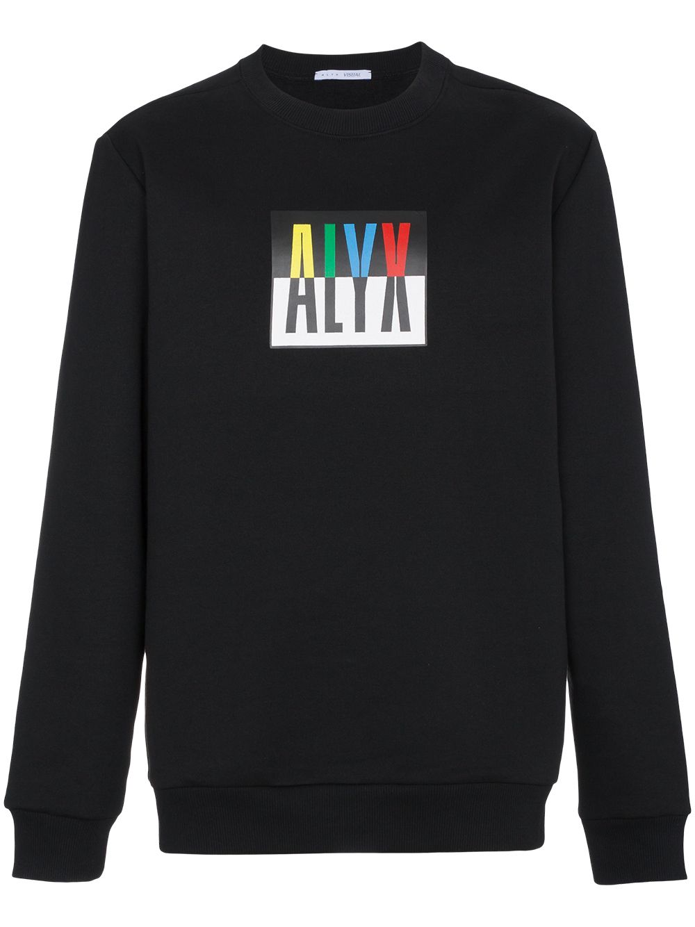 Logo crew neck sweatshirt - Black