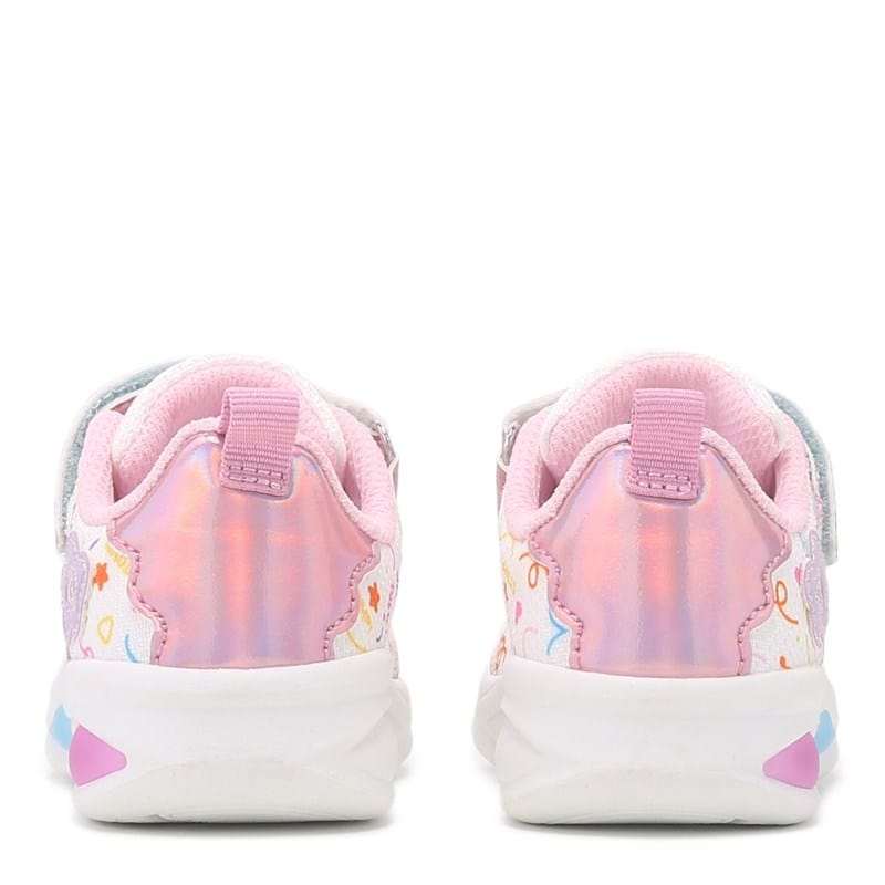 Kids' Ms. Rachel I'm So Happy Lighted Sneaker Toddler Shoes (Pink)