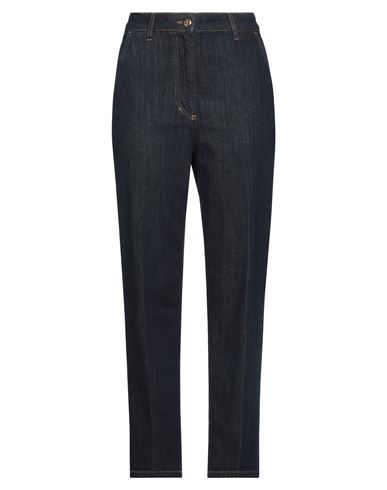 Woman Jeans Blue Size 25 Cotton, Elastane