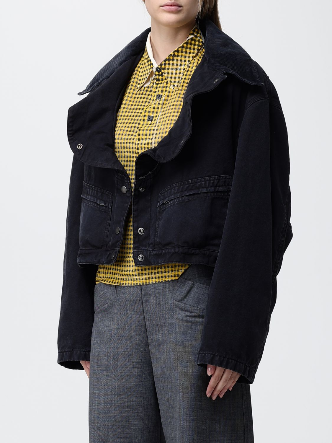 Jacket Woman color Black