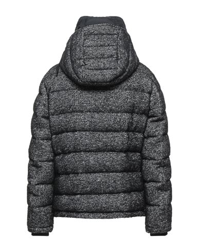Man Puffer Black Size 46 Virgin Wool, Silk, Polyamide, Mohair wool, Alpaca wool