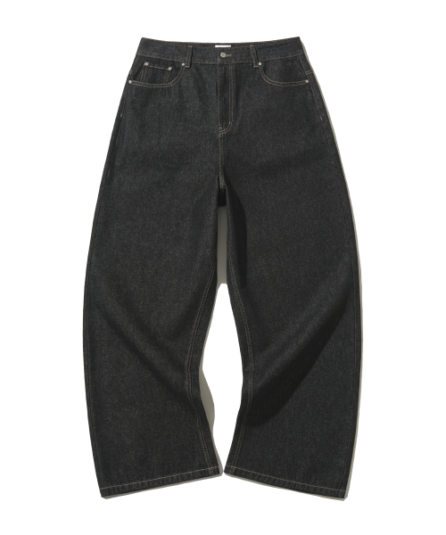 Damage Washed Denim Pants