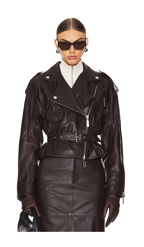 Camila Coelho JACKE AMBROSIA in Brown. Größe XS. Also in L, M