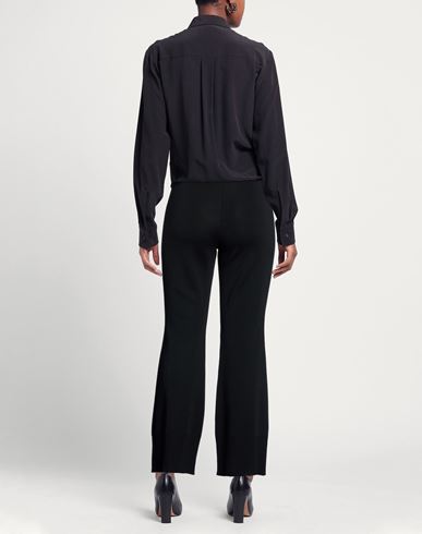 Woman Pants Black Size 8 Merino Wool, Acrylic