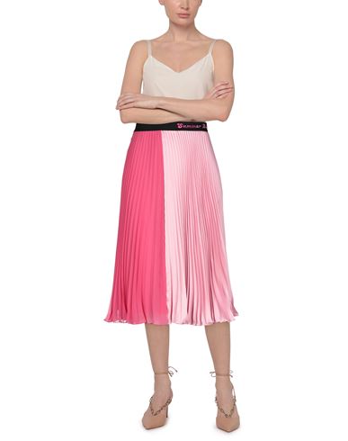 Woman Midi skirt Fuchsia Size 8 Polyester
