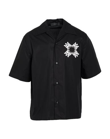 Man Shirt Black Size M Cotton