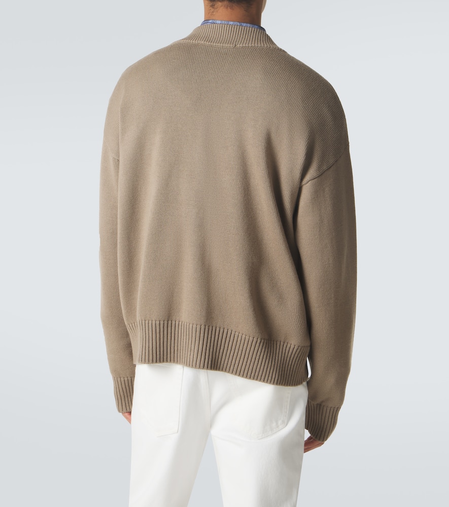 Ami de Caur wool and cotton cardigan