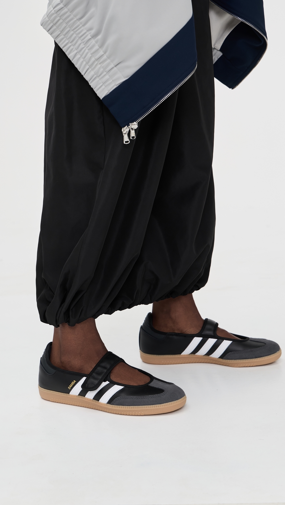 Samba Jane Shoes Black/White