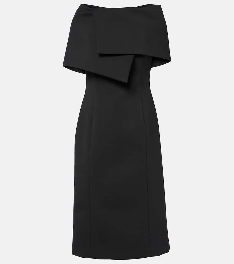 Off-shoulder cocktail dress