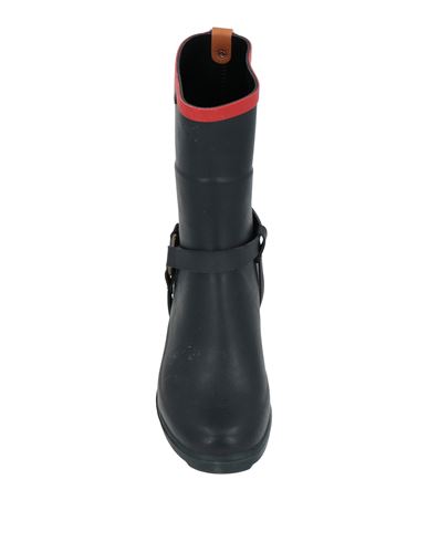 Man Boot Navy Size 8 Rubber