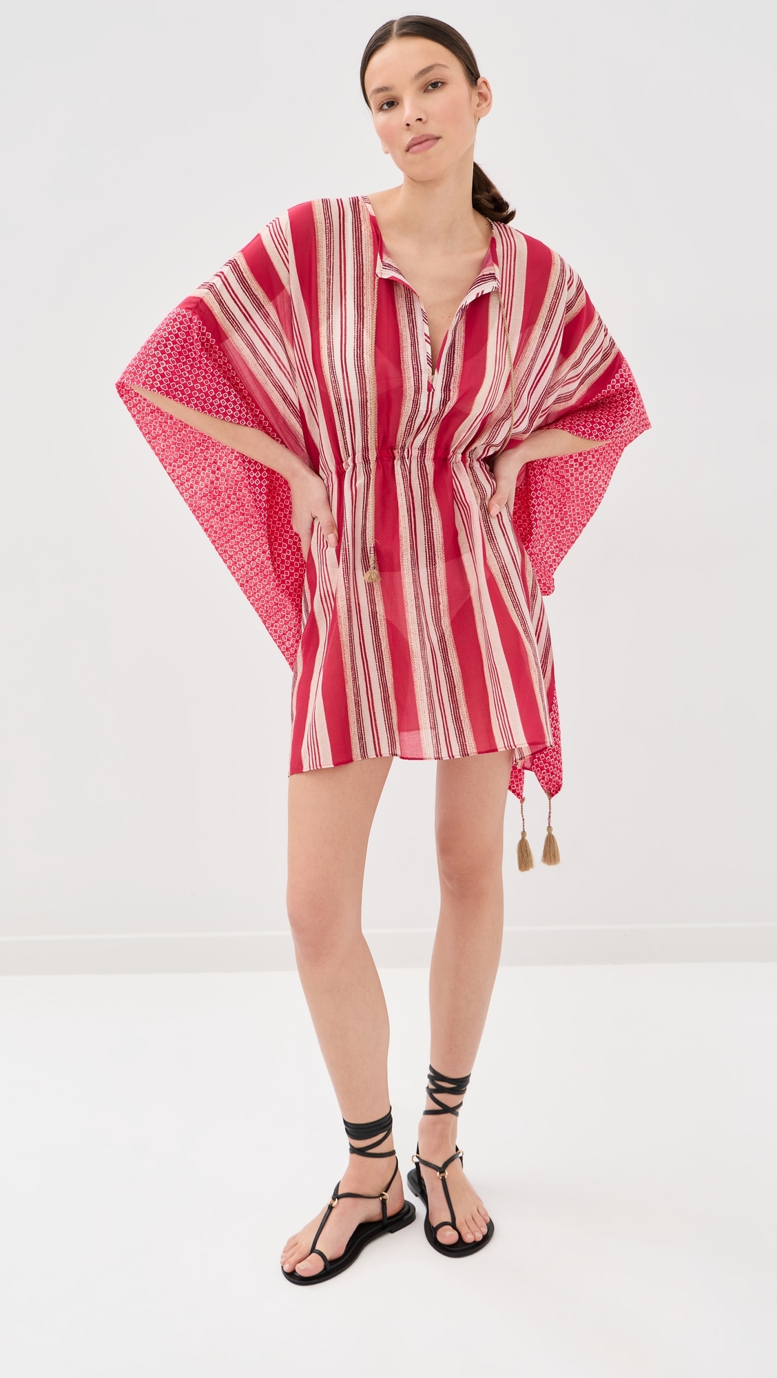 Loreliz Coverup Red One Size
