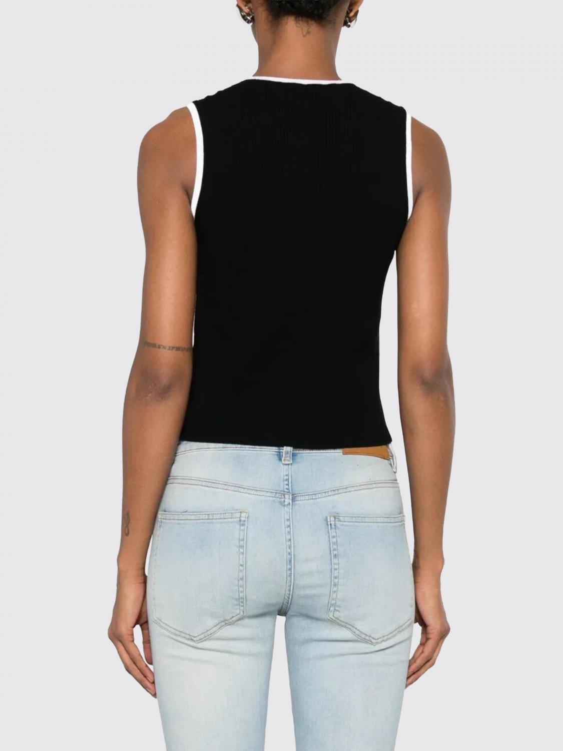 Top Woman color Black