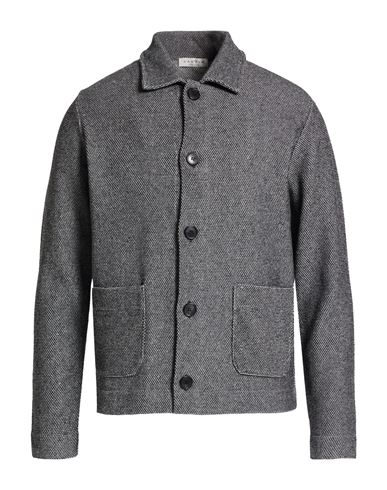 Man Jacket Charcoal Size 44 Cotton, Acrylic