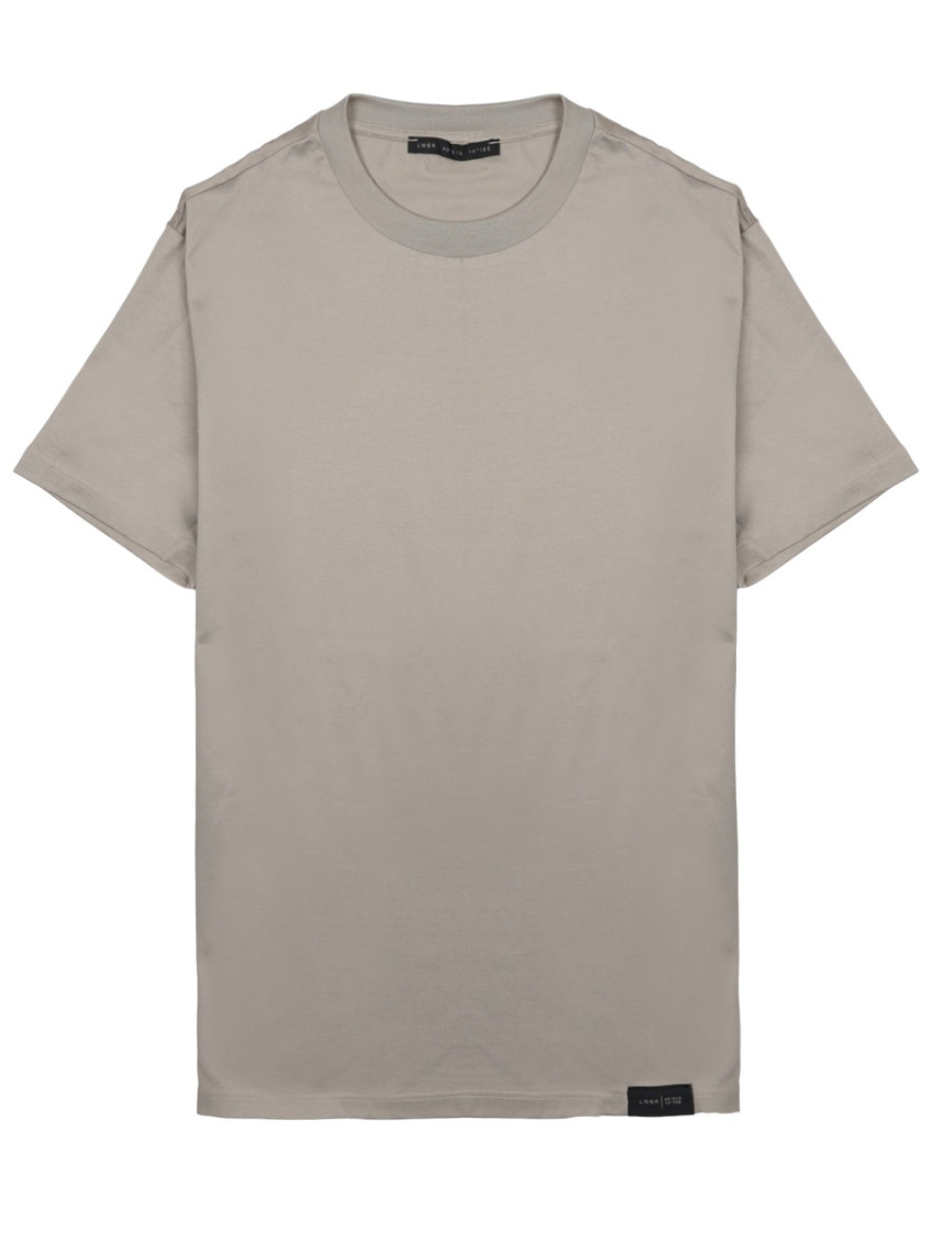 Beige Crew Neck T-Shirt