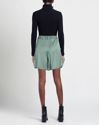 Woman Shorts & Bermuda Shorts Sage green Size S Viscose
