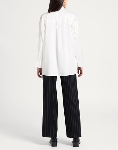 Woman Shirt Off white Size 6 Cotton, Polyamide, Elastane